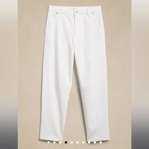 NWT Banana Republic Midrise Barrel Jeans